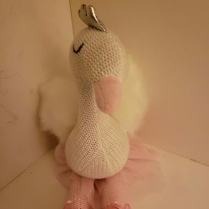 Elegant Baby Plush Swan
